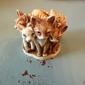 Harmony Kingdom “Fur Ball” Cats Trinket Box